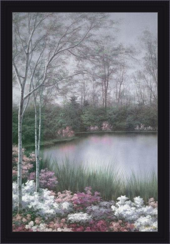 Framed Diane Romanello spring melody l painting