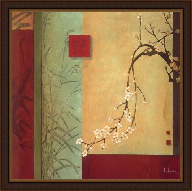 Framed Don Li-Leger spring chorus painting
