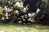 John Singer Sargent Magnolias painting