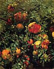 John Singer Sargent Pomegranates painting