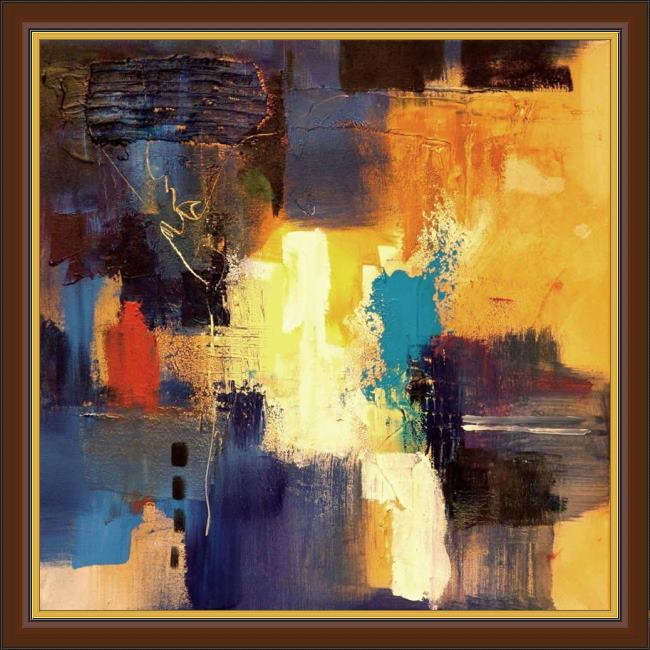 Framed Anna Razumovskaya fantasy color 10 part 2 painting