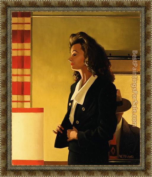 Framed Jack Vettriano just another saturday night painting