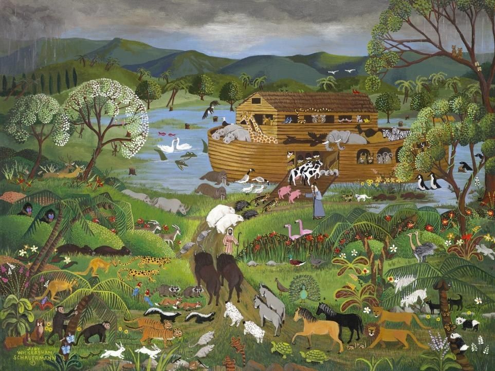 2010 Noah's ark Painting 50% off - ArtExpress.ws