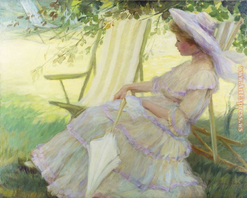 2011 Girl with Parasol Pauline Palmer